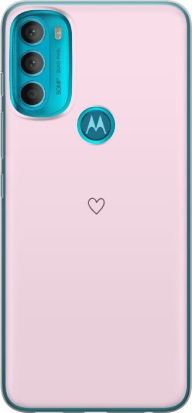 Mobildeksel til Motorola Moto G71 5G med Hjerte motiv