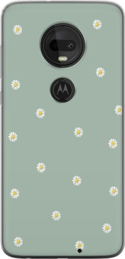 Mobildeksel til Motorola Moto G7 med Prestekrage motiv