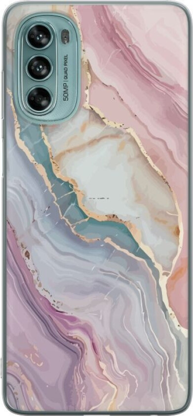 Mobildeksel til Motorola Moto G62 5G med Marmor motiv