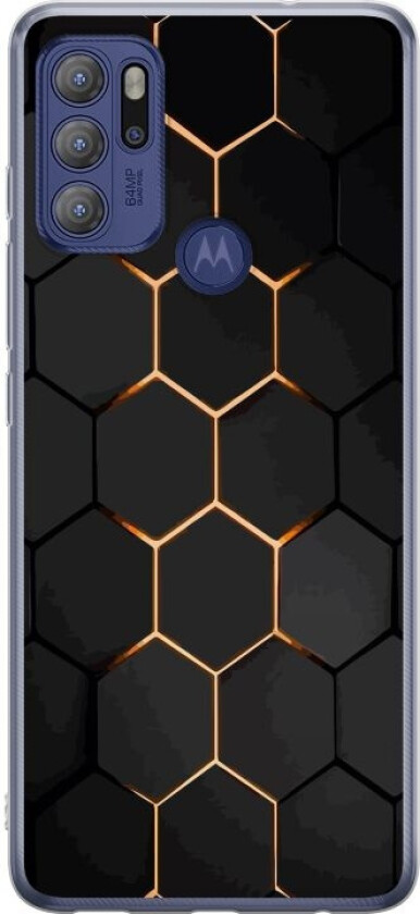 Mobildeksel til Motorola Moto G60S med Luksuriøst Mønster motiv