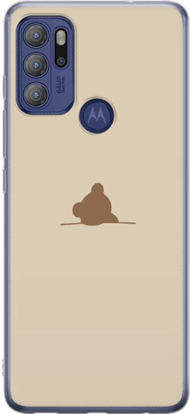 Mobildeksel til Motorola Moto G60S med Nalle motiv