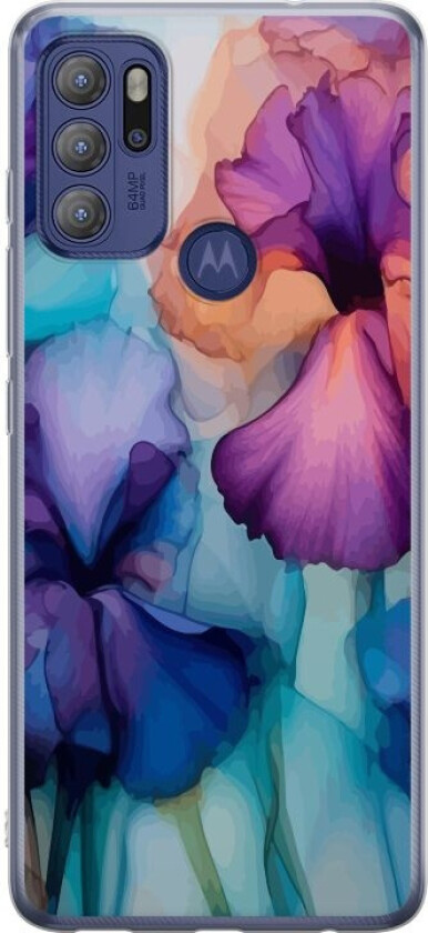 Mobildeksel til Motorola Moto G60S med Magiske blomster motiv