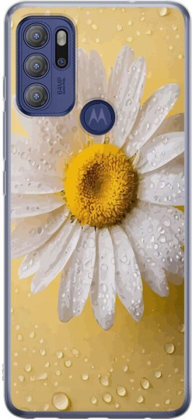 Mobildeksel til Motorola Moto G60S med Porselensblomst motiv