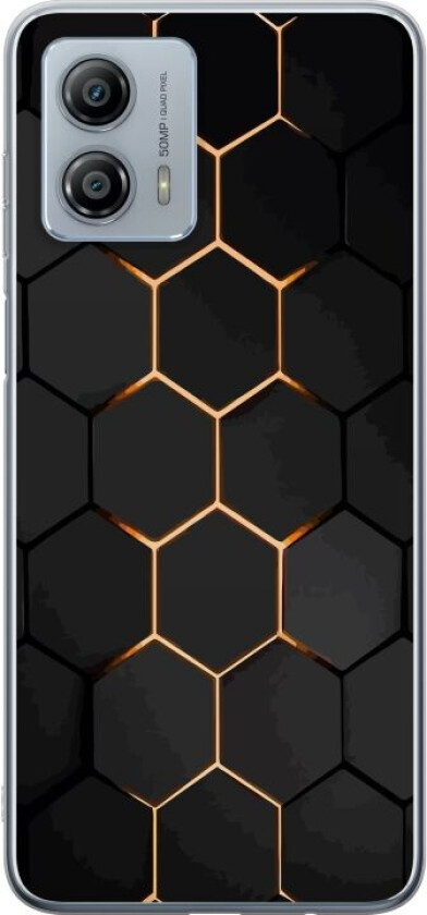 Mobildeksel til Motorola Moto G53 med Luksuriøst Mønster motiv