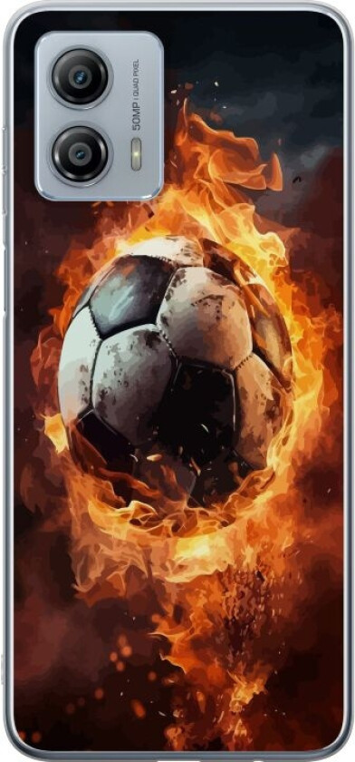 Mobildeksel til Motorola Moto G53 med Fotball motiv