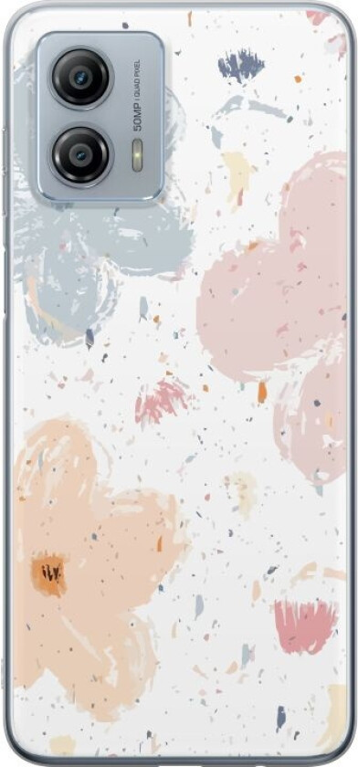 Mobildeksel til Motorola Moto G53 med Blomster motiv