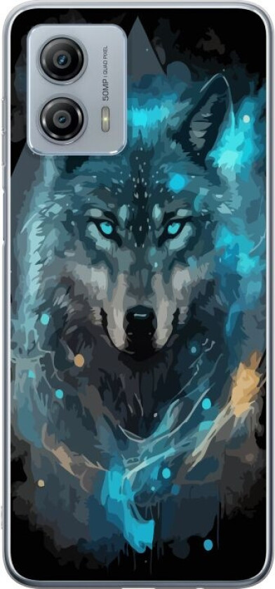 Mobildeksel til Motorola Moto G53 med Ulve motiv