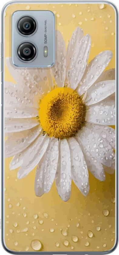 Mobildeksel til Motorola Moto G53 med Porselensblomst motiv