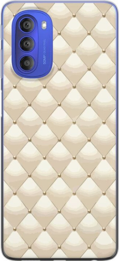 Mobildeksel til Motorola Moto G51 5G med Gullglans motiv