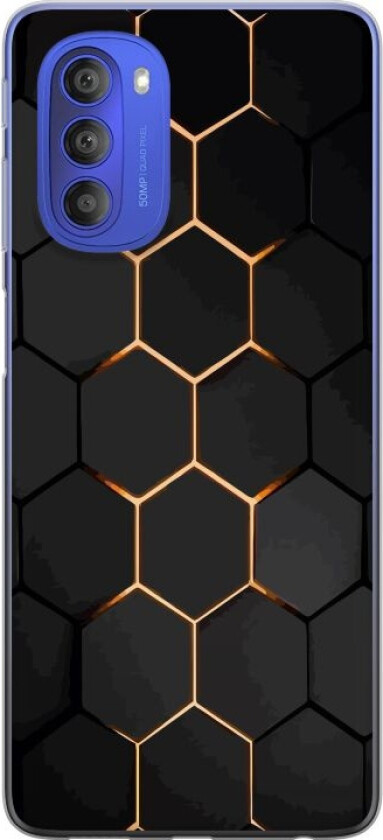 Mobildeksel til Motorola Moto G51 5G med Luksuriøst Mønster motiv