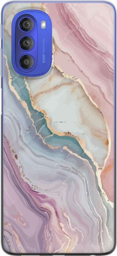 Mobildeksel til Motorola Moto G51 5G med Marmor motiv