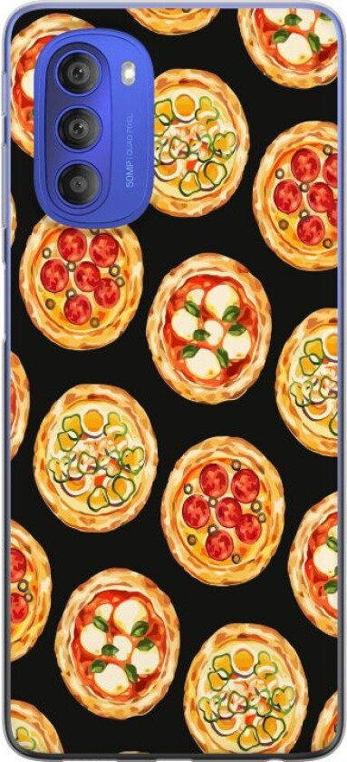 Mobildeksel til Motorola Moto G51 5G med Pizza motiv