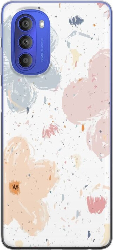 Mobildeksel til Motorola Moto G51 5G med Blomster motiv