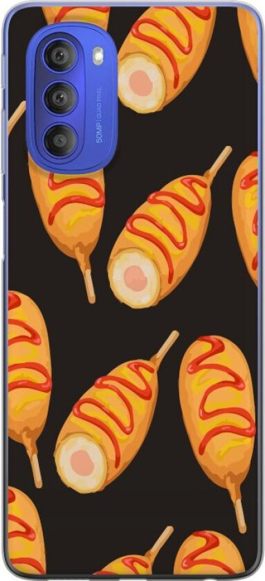 Mobildeksel til Motorola Moto G51 5G med Kyllinglår motiv