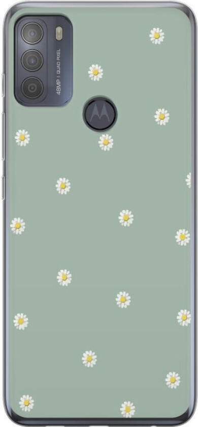 Mobildeksel til Motorola Moto G50 med Prestekrage motiv