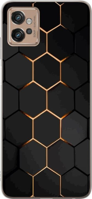 Mobildeksel til Motorola Moto G32 med Luksuriøst Mønster motiv