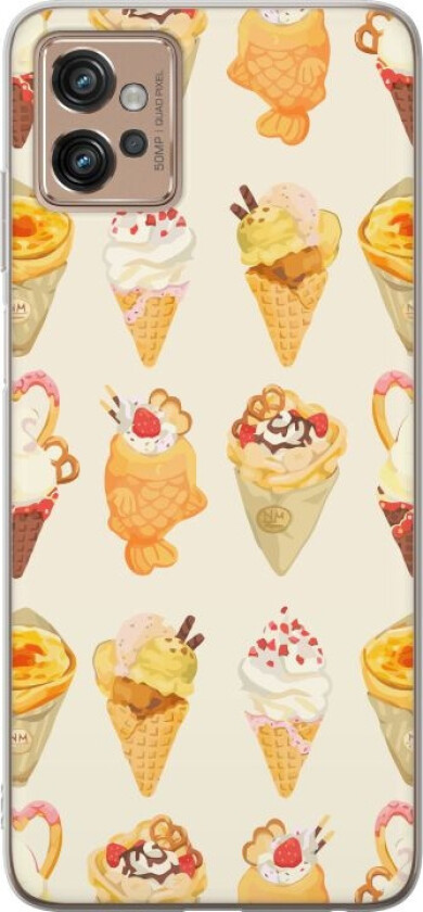 Mobildeksel til Motorola Moto G32 med Glassig motiv