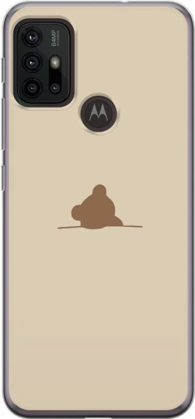 Mobildeksel til Motorola Moto G30 med Nalle motiv