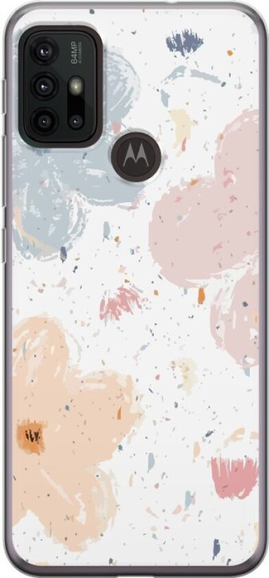 Mobildeksel til Motorola Moto G30 med Blomster motiv