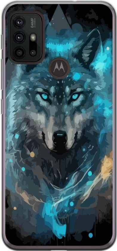 Mobildeksel til Motorola Moto G30 med Ulve motiv