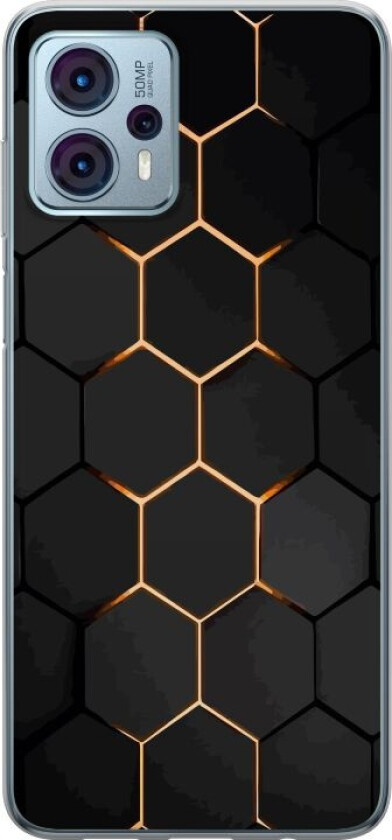 Mobildeksel til Motorola Moto G23 med Luksuriøst Mønster motiv