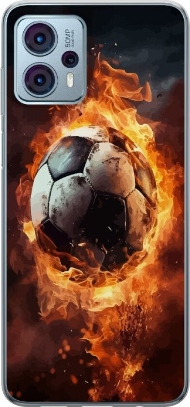 Mobildeksel til Motorola Moto G23 med Fotball motiv