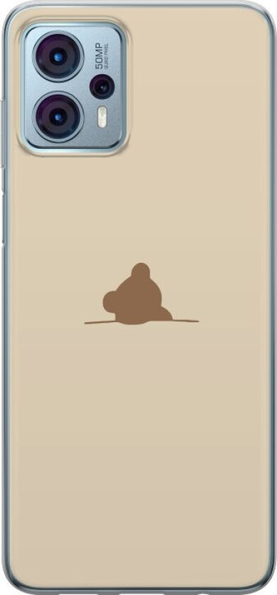 Mobildeksel til Motorola Moto G23 med Nalle motiv