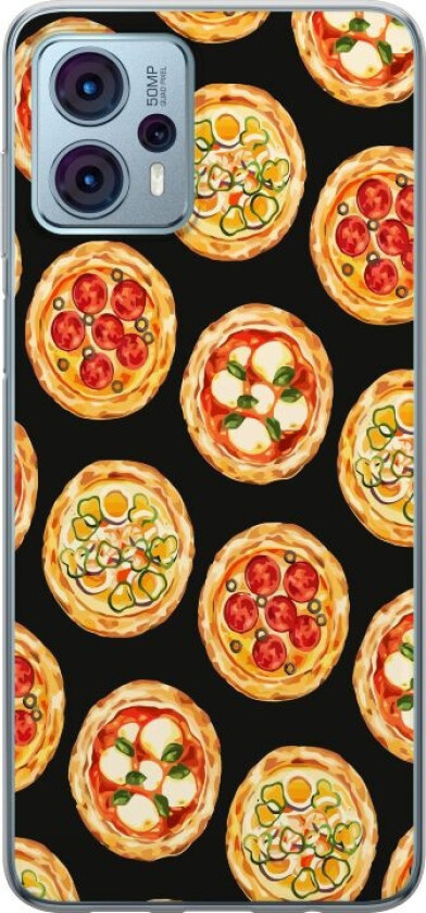 Mobildeksel til Motorola Moto G23 med Pizza motiv