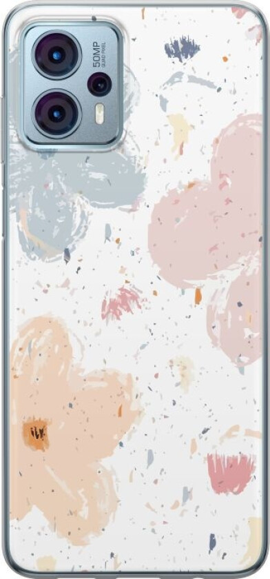 Mobildeksel til Motorola Moto G23 med Blomster motiv