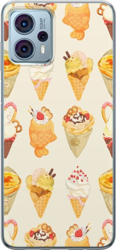 Mobildeksel til Motorola Moto G23 med Glassig motiv