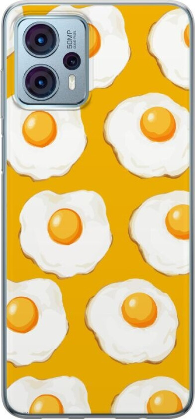 Mobildeksel til Motorola Moto G23 med Stekt egg motiv