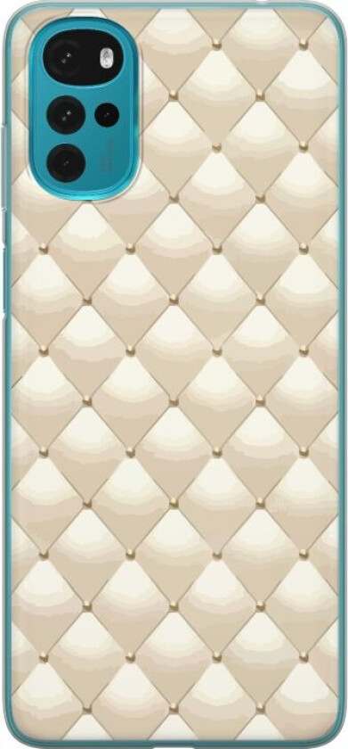 Mobildeksel til Motorola Moto G22 med Gullglans motiv