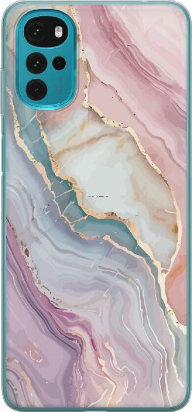 Mobildeksel til Motorola Moto G22 med Marmor motiv