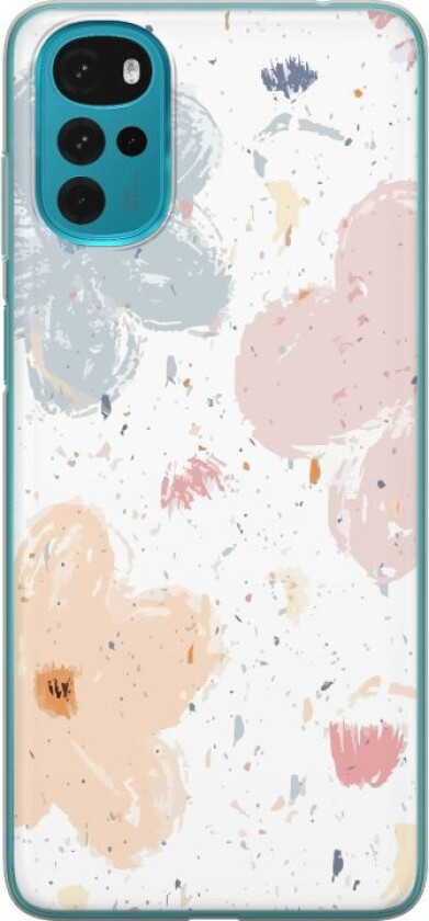 Mobildeksel til Motorola Moto G22 med Blomster motiv