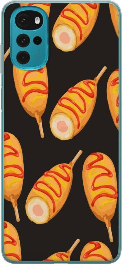 Mobildeksel til Motorola Moto G22 med Kyllinglår motiv