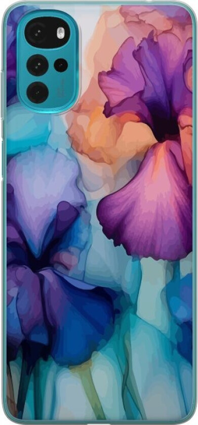 Mobildeksel til Motorola Moto G22 med Magiske blomster motiv