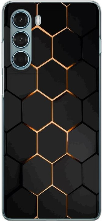 Mobildeksel til Motorola Moto G200 5G med Luksuriøst Mønster motiv