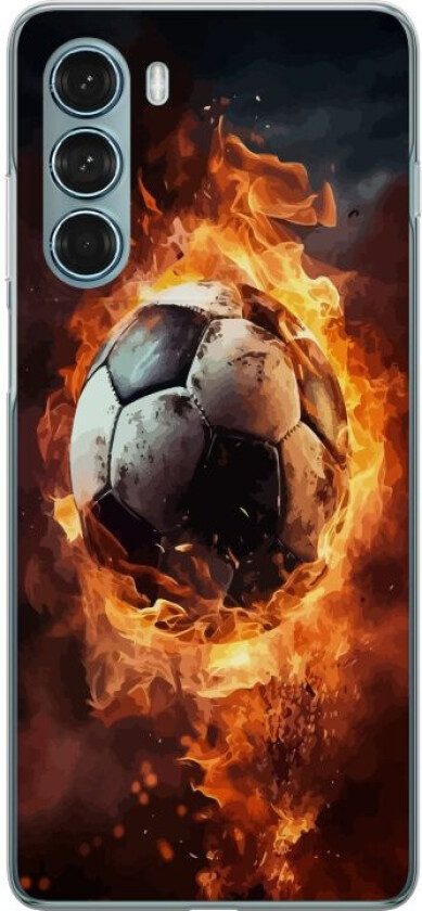 Mobildeksel til Motorola Moto G200 5G med Fotball motiv