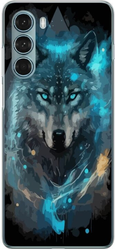 Mobildeksel til Motorola Moto G200 5G med Ulve motiv