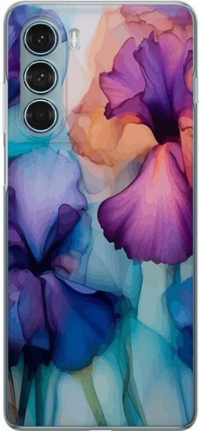 Mobildeksel til Motorola Moto G200 5G med Magiske blomster motiv