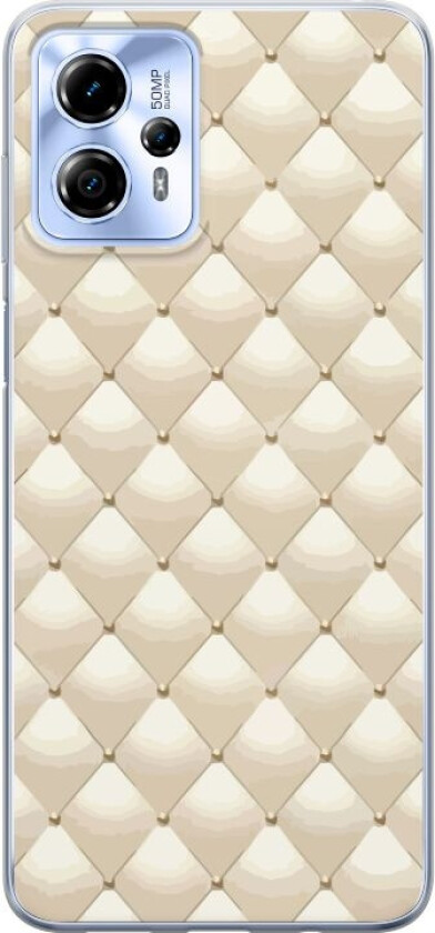 Mobildeksel til Motorola Moto G13 med Gullglans motiv