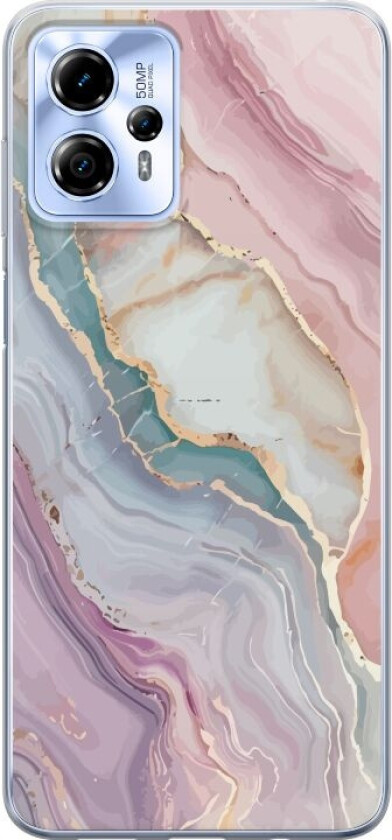 Mobildeksel til Motorola Moto G13 med Marmor motiv