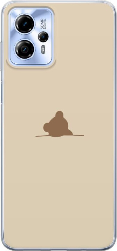 Mobildeksel til Motorola Moto G13 med Nalle motiv