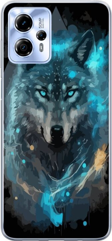Mobildeksel til Motorola Moto G13 med Ulve motiv