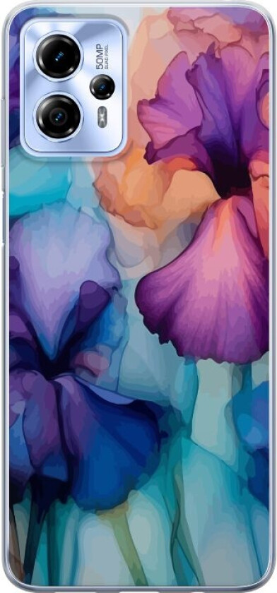 Mobildeksel til Motorola Moto G13 med Magiske blomster motiv