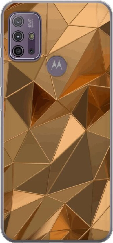 Mobildeksel til Motorola Moto G10 med 3D Gull motiv