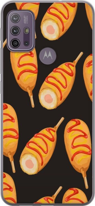 Mobildeksel til Motorola Moto G10 med Kyllinglår motiv