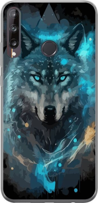 Mobildeksel til Huawei P40 lite E med Ulve motiv