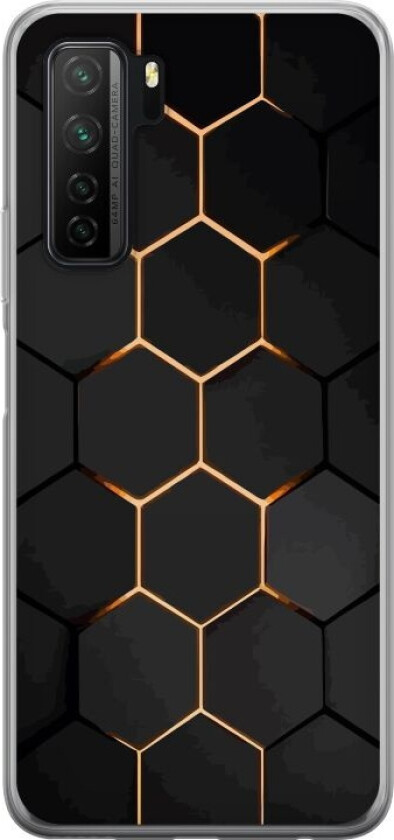 Mobildeksel til Huawei P40 lite 5G med Luksuriøst Mønster motiv