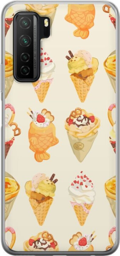 Mobildeksel til Huawei P40 lite 5G med Glassig motiv